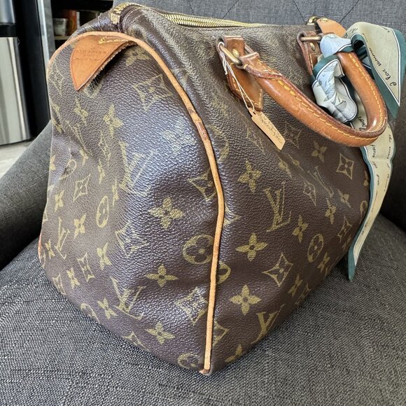 LOUIS VUITTON Vintage Monogram Speedy 30 - Picture 7 of 16